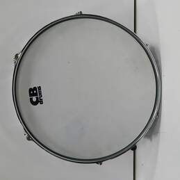 CB Drums SP Series 14" Chrome Snare Drum with Ludwig Vacuum Pad & Carrying Case alternative image