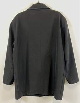 Andrew Marc Mens Black Long Sleeve Collared Pockets Suit Jacket Size Large alternative image