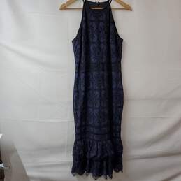Banana Republic Blue Sleeveless Midi Dress Women's 6 NWT