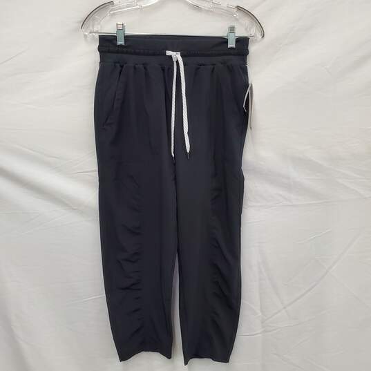NWT WM's Zella Zelflex Black Yoga Pants w Drawstring Size SM image number 1