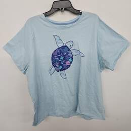 Vera Bradley Blue Turtle T-Shirt