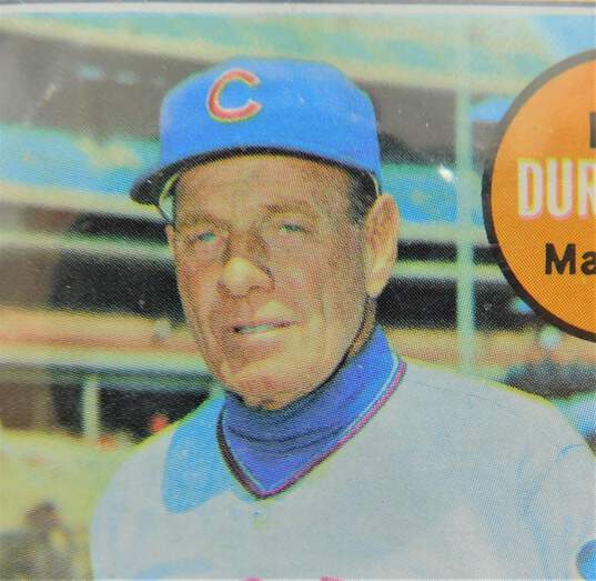 1969 Leo Durocher Topps #147 Chicago Cubs image number 3