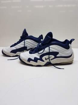 Nike Air Max Uptempo 3.0 White and Blue Sneakers Size 18 alternative image
