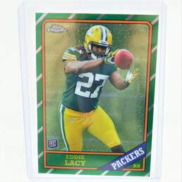 2019 Eddie Lacy Topps Chrome Rookie Cards Green Bay Packers alternative image