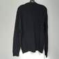 DKNY Men's Black Knit Long Sleeve Sweater Size L NWT image number 4