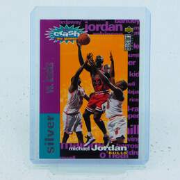 1995-96 Michael Jordan Upper Deck Crash the Game Silver Chicago Bulls