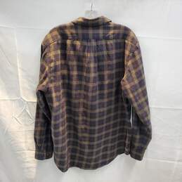 Filson Button Up Cotton Flannel Shirt Size M alternative image