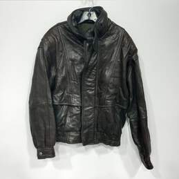 Andrew Marc Men's Black Leather Jacket Size S