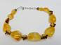 Deb Guyot 925 Citrine Pearl Chunky Statement Necklace 220.5g image number 2