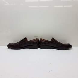 Ecco Men's Brown Leather Loafers Size 41 alternative image