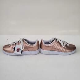 K-Swiss Kayswiss Women's US Size 7 97321-673-M Low Metallic Pink Sneakers