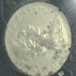 1968 Canadian Elizbeth II DC Regina 10 Cent Coin 27.3g alternative image