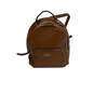 New York Leila Dome Leather Medium Backpack Shoulder Bag image number 1