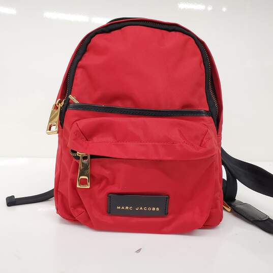 Marc Jacobs Red Nylon Casual Mini Backpack image number 2