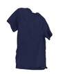 Womens Navy Blue Short Sleeve V Neck Pullover T-Shirt Size Medium image number 3