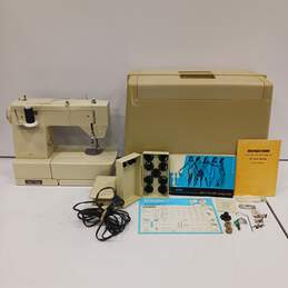 Montgomery Ward UHT-J1939 Deluxe Sewing Machine & Accessories