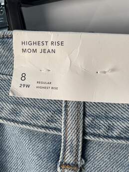 American Eagle Womens High Rise Mom Jeans 8/29