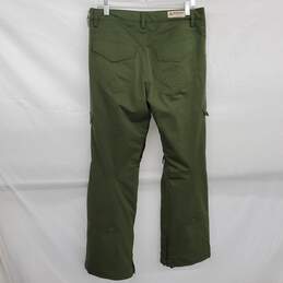 Burton Men's Olive Green Living Lining Insulated Snow Pants Size Small alternative image