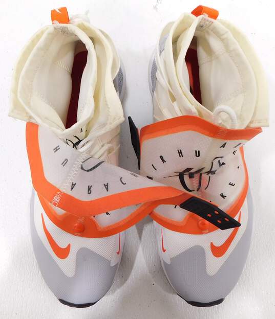 Nike Air Huarache Gripp Sail Team Orange Men's Shoes Size 14 image number 3