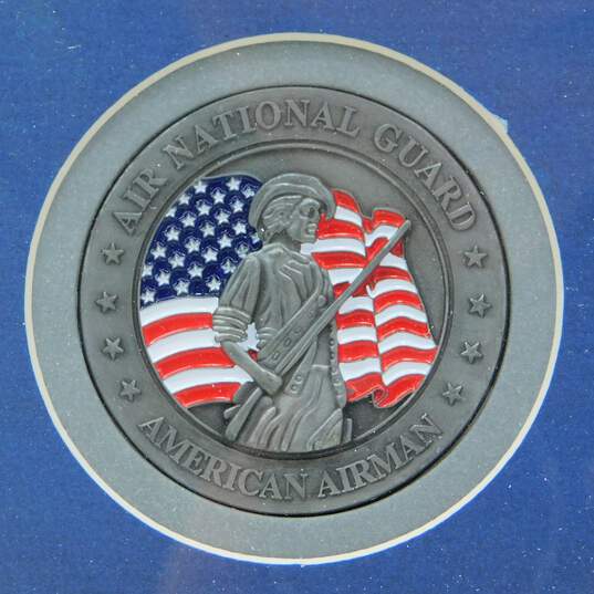 9/11 Hometown Heroes Salute American Airman Legacy Of Valor Coin Display Framed IOB image number 3