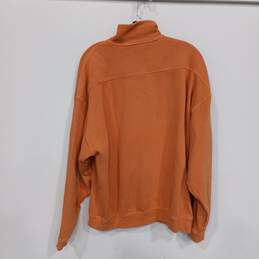 Tommy Bahamma 1/4 Zip Pull Over Orange Sweater Size XL alternative image