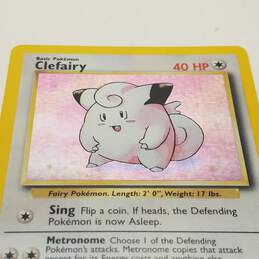 Rare 1999 Pokémon Clefairy 5/102 Holographic Base Set Trading Card alternative image