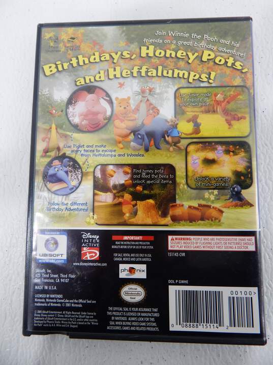 Nintendo Gamecube Winnie the Poohs Rumbly Tumbly Adventure image number 2