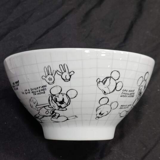 Bundle of 4 Disney Sketchbook Soup Bowls image number 5