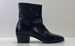 Erinco Bruno Leather Ankle Boots Black 7.5
