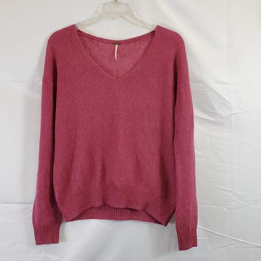 Free People Women Mauve Sweater XS image number 1