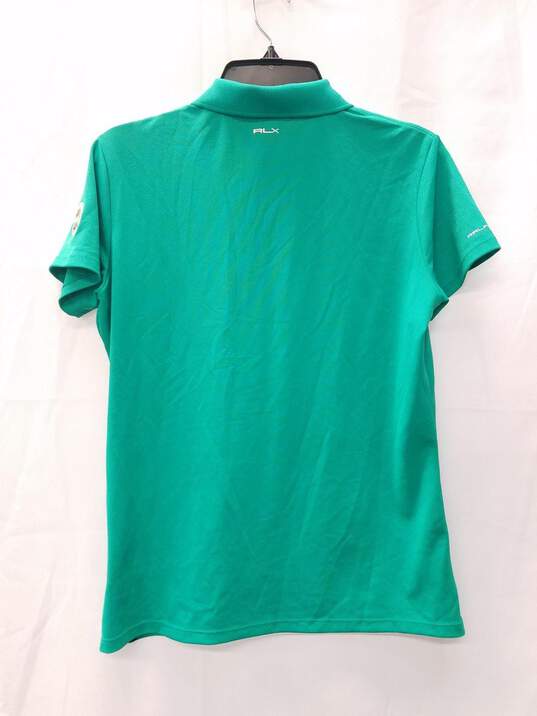 Ralph Lauren Women's Green Gold Polo Size M image number 6