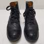 Frye Leather Bowerly Lace Up Boots Black 10 image number 5