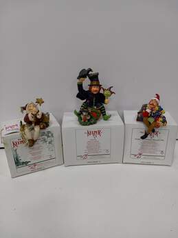 3PC The Keeper Christmas Memories & Halloween Figurine Bundle IOB
