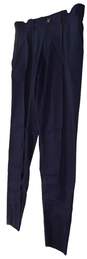 Bradley Allen Men's Blue Straight Leg Dress Pants Size 34 image number 2