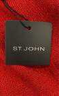 St. John Women's Red Glitter Dress- Sz 4 NWT image number 5