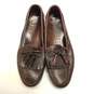 Cole Haan Men's Brown Leather Loafers Size 10 image number 5
