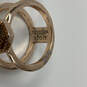 Designer Kendra Scott Elyse Gold-Tone Rhinestone Drusy Double Band Ring image number 4