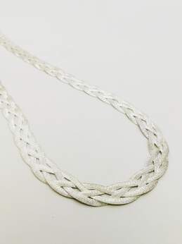Milor 950 Herringbone Weave Chain Necklace 21.9g alternative image