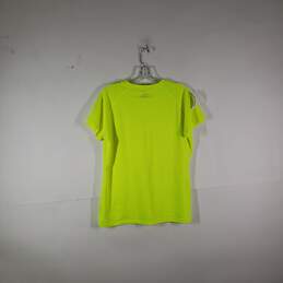 Womens Semi-Fitted Heat Gear V-Neck Short Sleeve Pullover T-Shirt Size Large alternative image