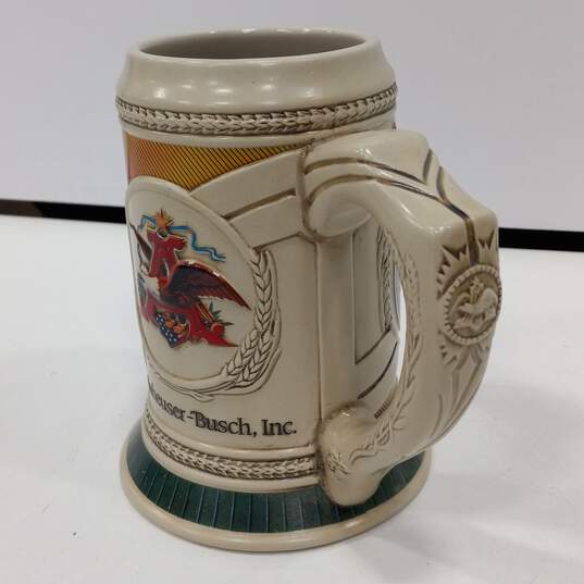 Budweiser Historic Advertising Series "Stein & Tin I" Ceramic Mug image number 3