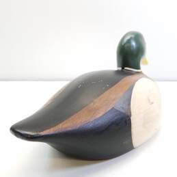 Duck Decoy Hand Painted Vintage  Ceramic Mallard Duck alternative image