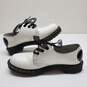 Dr. Martens 1460 HEARTS White Smooth Patent Oxford Shoes Size 9 image number 1