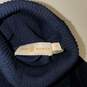 Tory Burch Long Sleeve Navy Lightweight Pullover Turtleneck Sweater Size S image number 3