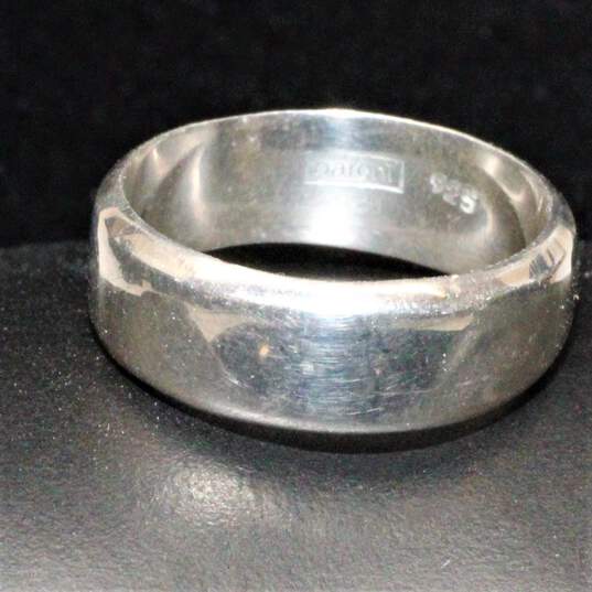 Sterling Silver Ring Band (SZ 7.75) - 5.1g image number 2