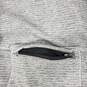 Lululemon Athletica WM's Base Runner Half Zip Rear Pocket Heathered Gray & Black Pullover w Thumbs Holes Size SM image number 3