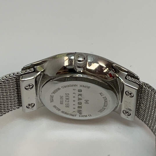 Designer Skagen Black Round Dial Adjustable Strap Analog Wristwatch image number 4