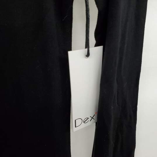 Dex Black Long Sleeve Maxi Dress WM Size M NWT image number 4
