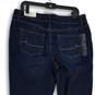 NWT Maurices Womens Blue Denim Medium Wash Slim Bootcut Leg Jeans Size 14 image number 4
