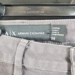 Armani Exchange Women Gray Skinny Jeans Sz 28 alternative image