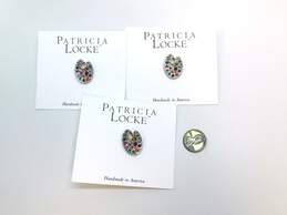 Patricia Locke Marwen Chicago 20th Anniversary Artist Palette Pins 23.6g